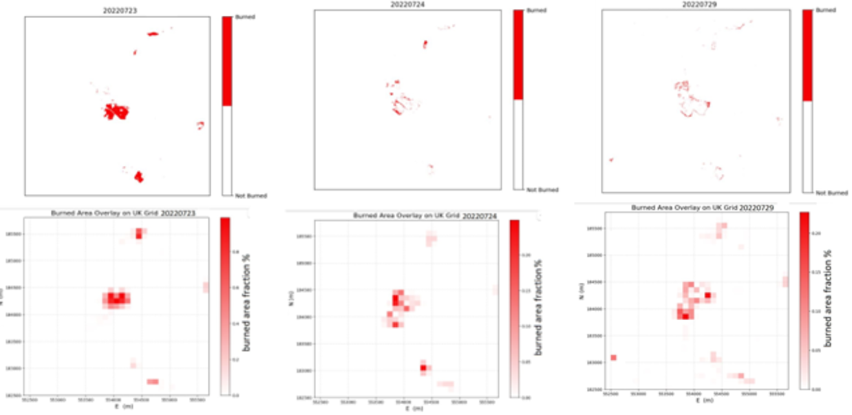 WILDFIRES NEAR REAL TIME DATA visual data 3